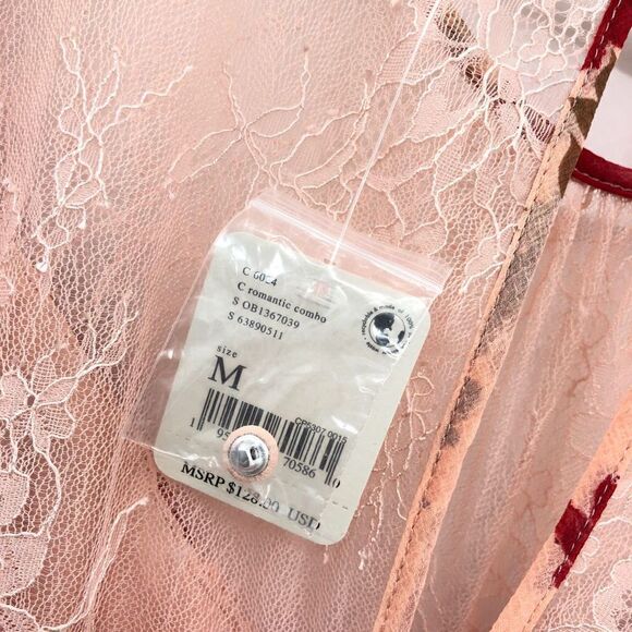 Free People Daphne Blouse In Romantic Combo - Picture 11 of 12